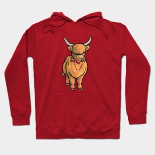 Highland coo Hoodie